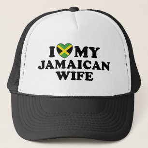 Ik hou van mijn Jamaicaanse vrouw Trucker Pet