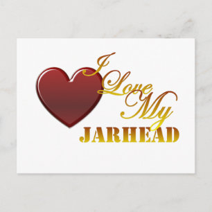 Ik hou van mijn Jarhead 1 Briefkaart