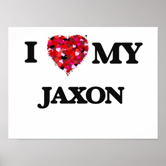 Ik hou van mijn Jaxon Poster (Voorkant)