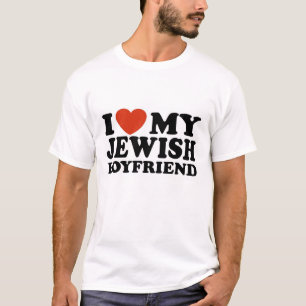 Ik hou van mijn joodse vriend t-shirt