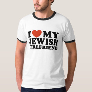 Ik hou van mijn joodse Vriendin T-shirt
