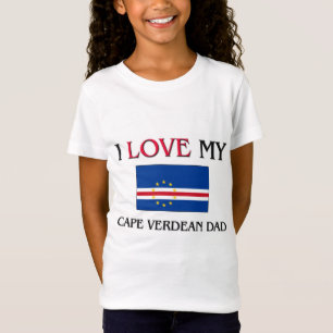 Ik hou van mijn Kaapverdische vader T-shirt