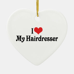Ik hou van mijn kapper Ornament