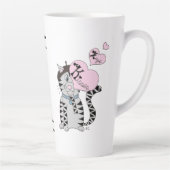 Ik hou van mijn kat een latte Mok (Rechts)