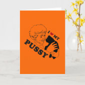 IK HOU VAN MIJN KAT KAART (Gele Bloem)