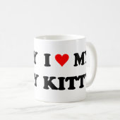 Ik hou van mijn Kat Koffiemok (Voorkant rechts)