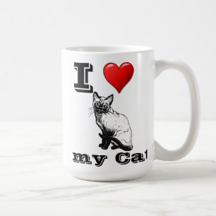 Ik hou van mijn kat mok