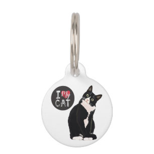 Ik hou van mijn Kat Pet ID Tag Huisdierpenning