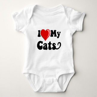 Ik hou van mijn katten romper