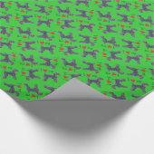 Ik hou van mijn Kerry Blue Terrier Cadeaupapier (Hoek)