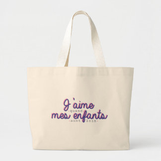 Ik hou van mijn kinderen grote tote bag