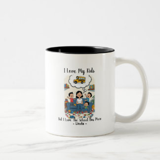 Ik hou van mijn kinderen maar ik hou nog meer van tweekleurige koffiemok