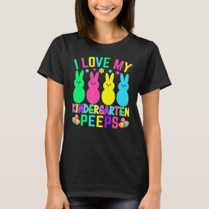 Ik hou van mijn Kindergarten Paaseieren Happy Paas T-shirt