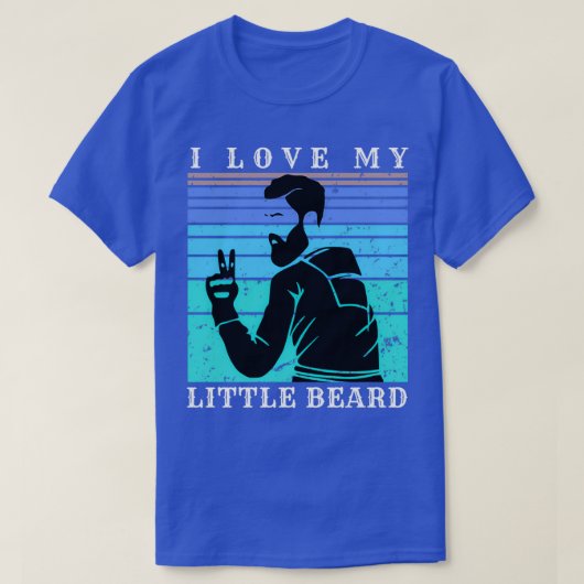 Ik hou van mijn kleine baard 13 t-shirt (Design voorkant)