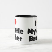 Ik hou van mijn kleine broer mok (Midden)