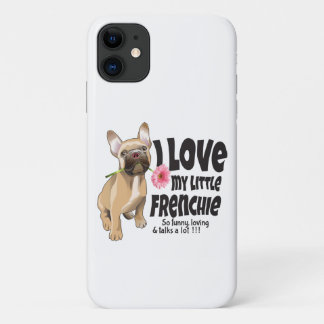 Ik hou van mijn kleine Frenchie - Franse bulldog iPhone 11 Hoesje