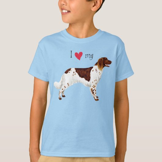 Ik hou van mijn kleine Munsterlander T-Shirt (Voorkant)