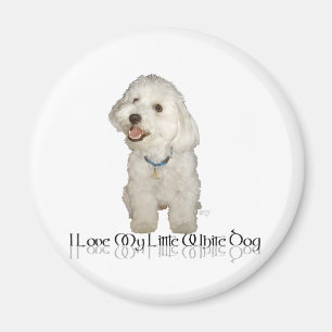 Ik hou van mijn kleine witte hond - Havanese Magneet