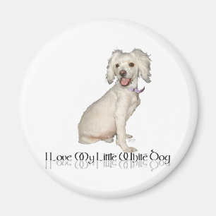 Ik hou van mijn kleine witte hond - Poedel / Bicho Magneet
