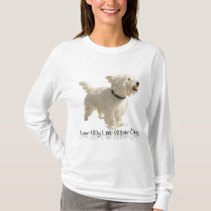 Ik hou van mijn kleine witte hond - Westie T-shirt
