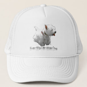 Ik hou van mijn kleine witte hond - Westie Trucker Pet