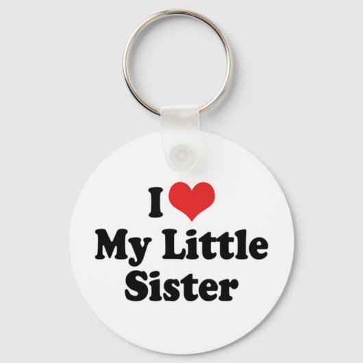 Ik hou van mijn kleine zuster-Sleutelhanger Sleutelhanger (Voorkant)