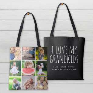 Ik hou van mijn kleinkinderen 9 Foto Instagram Col Draagtas