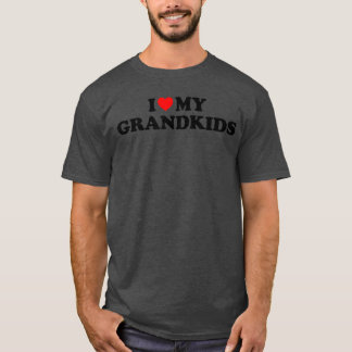 Ik hou van mijn kleinkinderen Ik hart mijn kleinki T-shirt