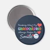 Ik hou van mijn kleinkinderen magneet (Voorkant / Achterkant)