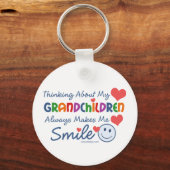 Ik hou van mijn kleinkinderen sleutelhanger (Voorkant)