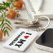 Ik hou van mijn kleinkinderen sleutelhanger (Voorkant Rechts)