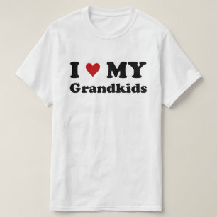 Ik hou van mijn kleinkinderen t-shirt