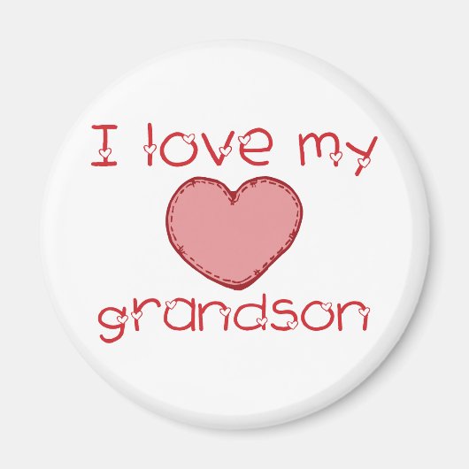 Ik hou van mijn kleinzoon magneet (Voorkant)