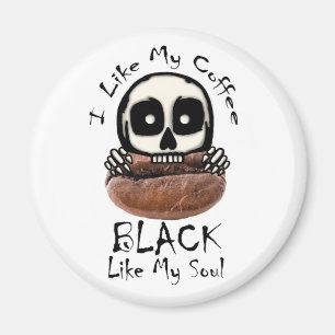 Ik hou van mijn koffie Black Magneet