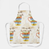 Ik hou van mijn koffie schort (Voorkant)