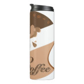 Ik hou van mijn koffieretro Java Thermosbeker (Geroteerd rechts)