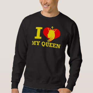 Ik hou van mijn koningin trui