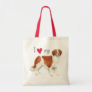Ik hou van mijn Kooikerhondje Tote Bag
