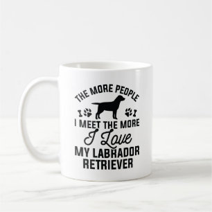 Ik hou van mijn Labrador Retriever Koffiemok