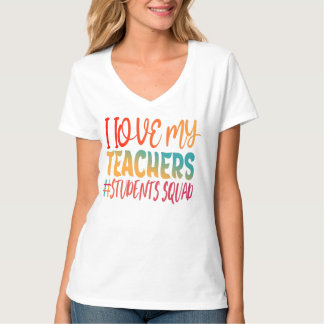 IK HOU VAN MIJN LEREN. T-SHIRT