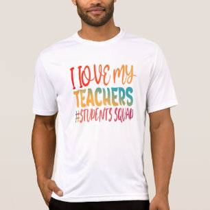 IK HOU VAN MIJN LEREN. T-SHIRT
