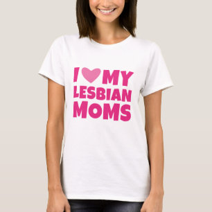 Ik hou van mijn lesbiennes t-shirt