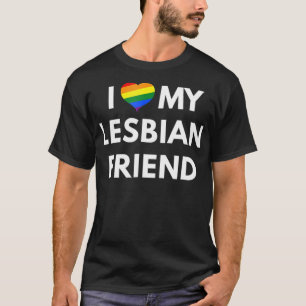 Ik hou van mijn lesbiennes t-shirt - LGBT Pride