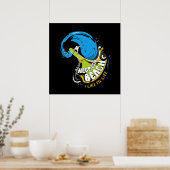 "Ik hou van mijn leven" oorspronkelijk Poster (Keuken)