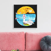 "Ik hou van MIJN leven" Paddle Board CANVAS (Insitu (Woonkamer))