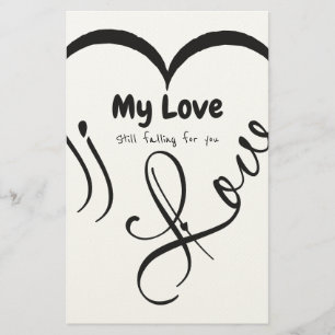 Ik hou van mijn liefde 🖤: Nog steeds verliefd op Briefpapier
