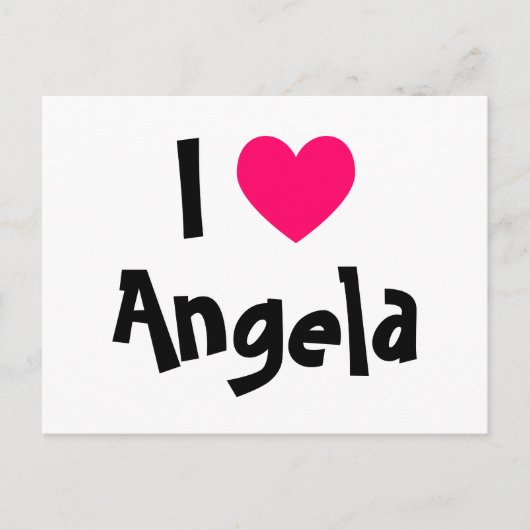 Ik hou van mijn lieve Briefkaart (Voorkant)