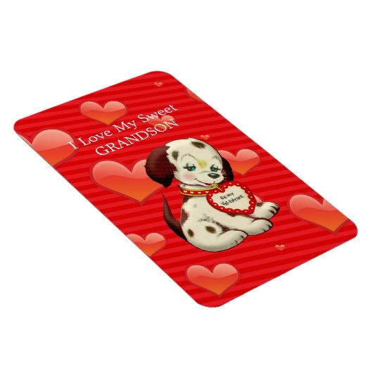 Ik hou van mijn lieve kleinkind...Valentijnswensen Magneet (Rechterzijde)