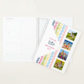 Ik hou van mijn Life Foto Collage - Kleurrijke Wat Planner (Display)