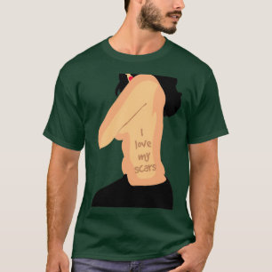 Ik hou van mijn littekens t-shirt